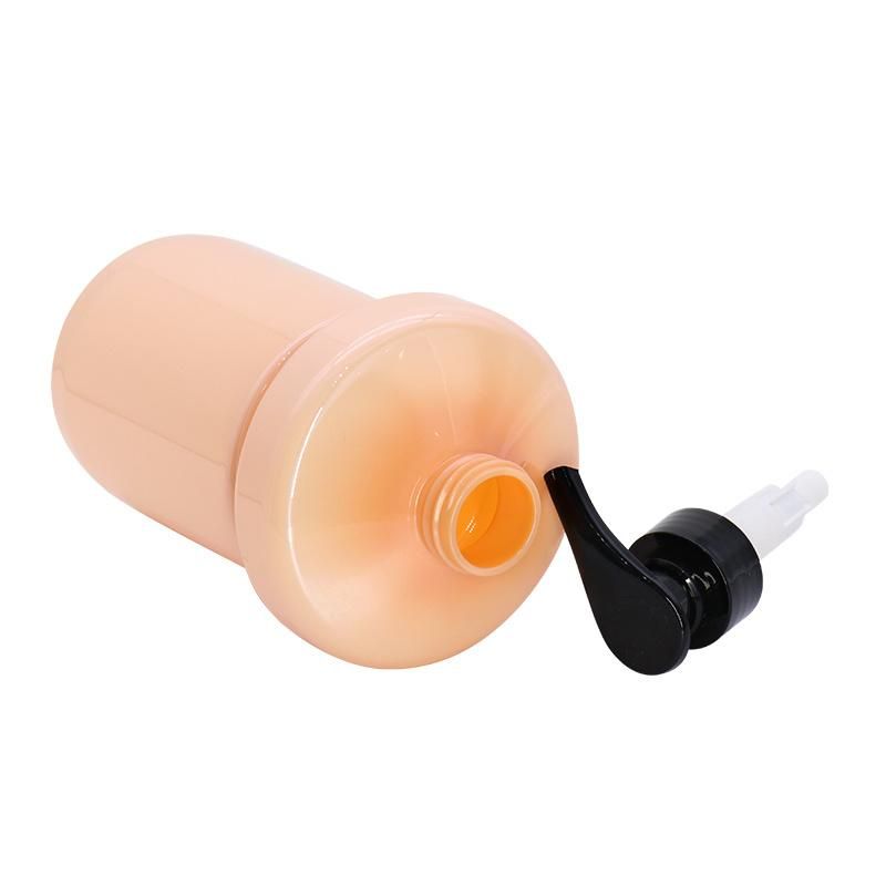 OEM Orange Refillable Pet Shampoo and Conditioner Bottles