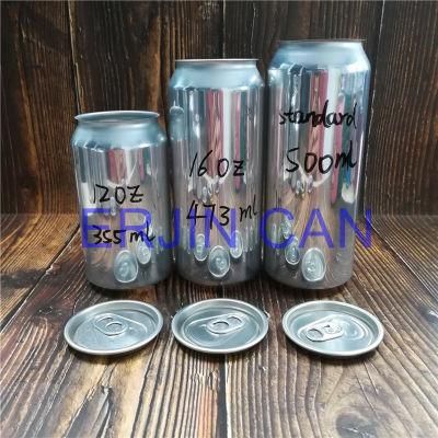 Empty Aluminum Can Standard Sleek 12oz 355ml for Beer Carbonated Soft Drink CSD