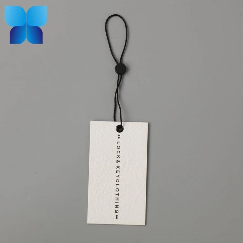 Garment Paper Hang Tag Printed Brand Logo Tag