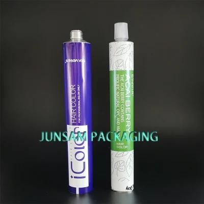 Aluminum Empty Tube Packaging for Handcream with Octagonal Plastic Cap