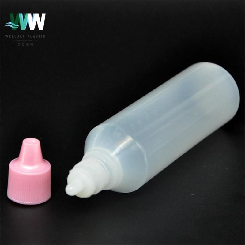 60ml Plastic Soft LDPE Sharp Mouth Bottle for Eye Drop