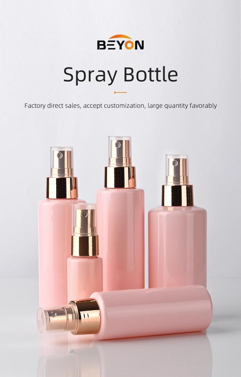 120ml Mist Sprayer Plastic Bottle Hot Sale Cosmetics Packaging Container Matte Fine Mist Spray Bottles