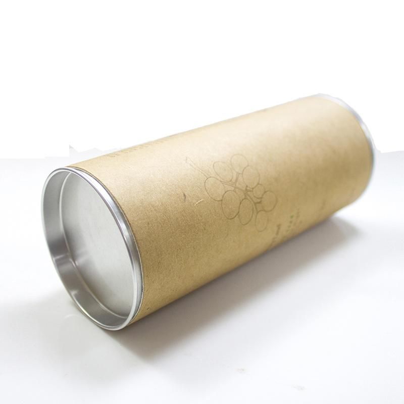 Custom Packing Coffee Round Cardboard Tube Box