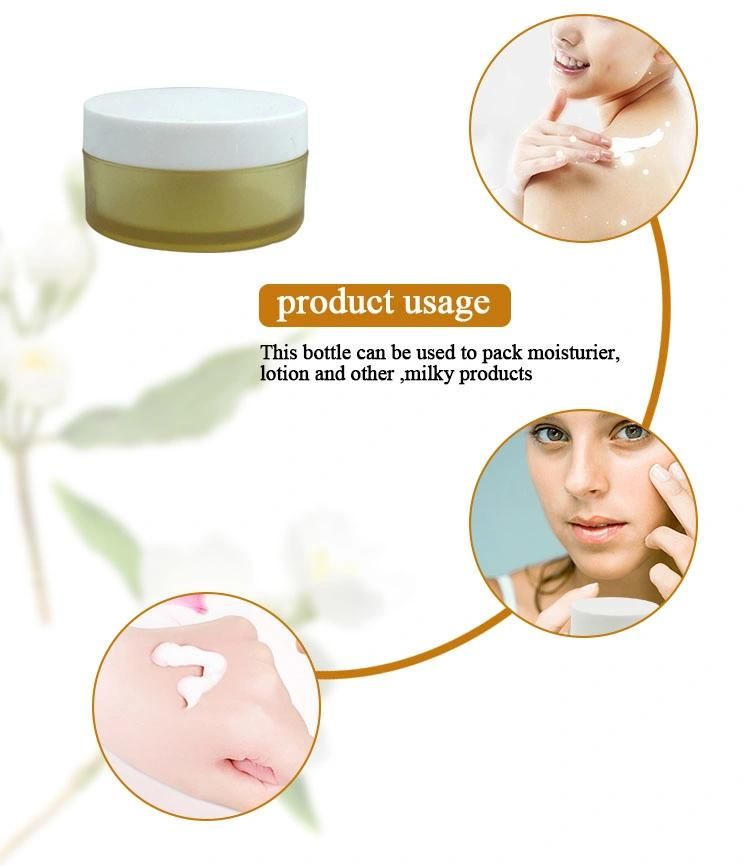 Popular Matte Plastic Cream Jar for Skin Care