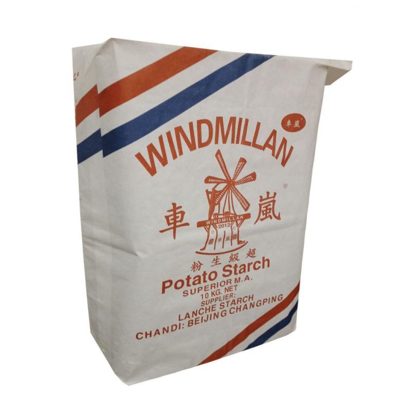 Paper Valve Bags 50 Kg Powder Bag for Flour