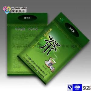 Green Tea Plastic Packaging Bag with Zip-Lock