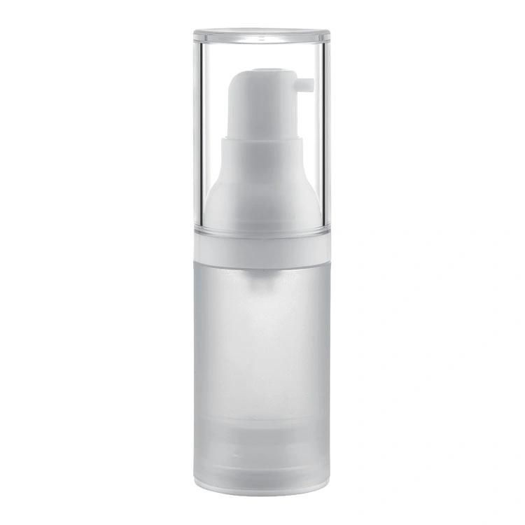 Cylinder Cosmetic Plastic Container Airless Bottle for Skincare