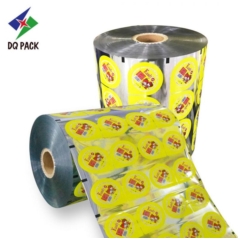 Customized Printing PVC Cup Sealing Roll Film for Jelly