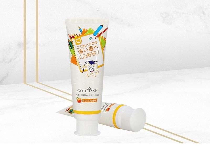 Private Label Recyclable 70ml Plastic Toothpaste Tube for Children