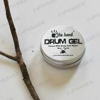 Pure Empty Aluminum Jar Cosmetic Packaging 80ml