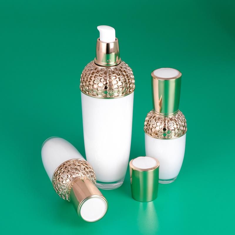 Hot-Sale 30ml 50ml 100ml 120ml Luxury Cosmetic Round Empty Acrylic Lotion Bottle