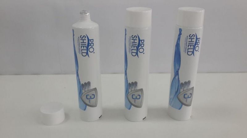 Big Volume Squeeze Soft Abl Toothpaste Tube for Cosmetic Package