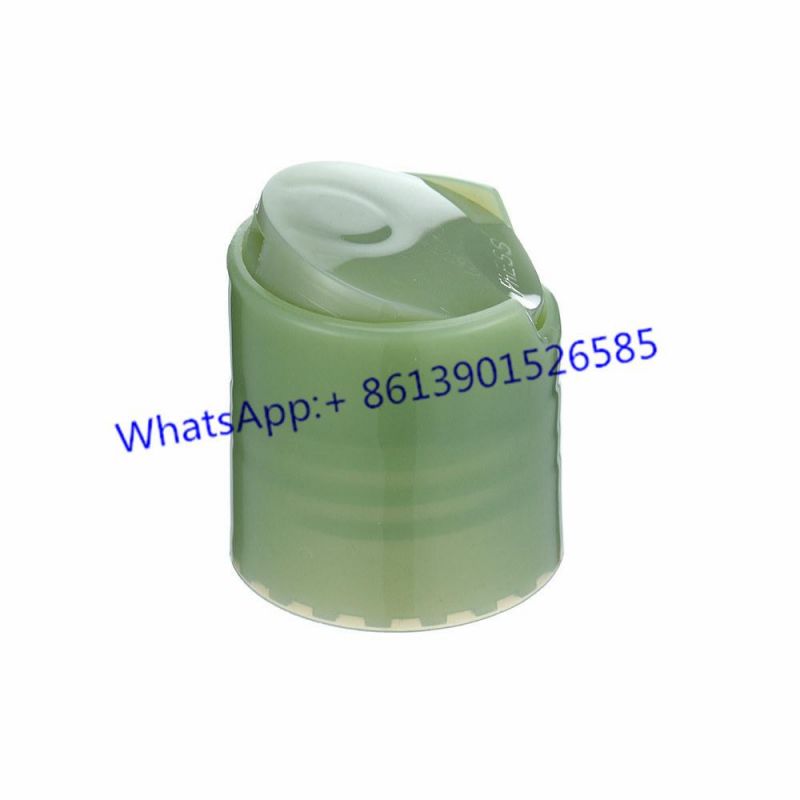 Green Plastic Cover Disc Top Cap for Bottle