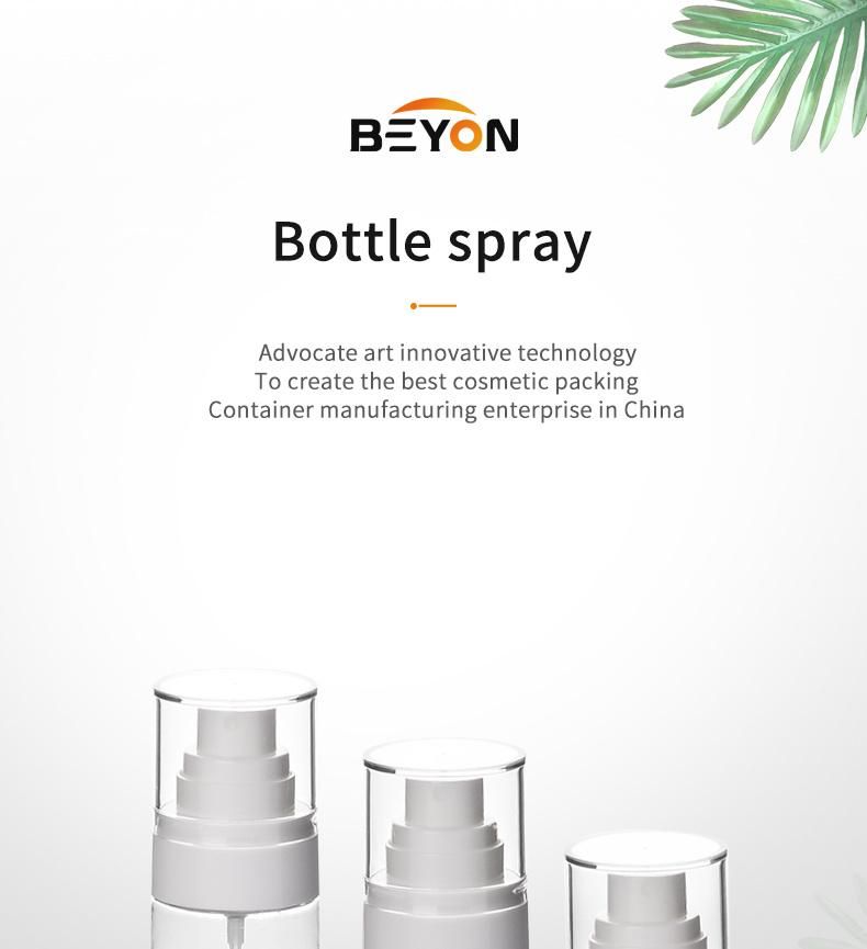 80ml Cosmetic Packaging Pet Plastic Bottle