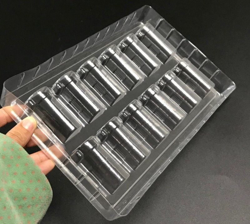 plastic packaging tray plate for cosmetic products