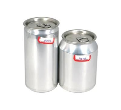 250ml Customized Sublimation Blanks Aluminium Cola Can Bottle