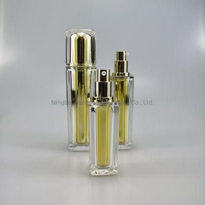 15ml 30ml 50ml 100ml Acrylic Plastic Cosmetic Bottles Lotion Pump Bottle Serum Spray Bottle Emulsion Bottle