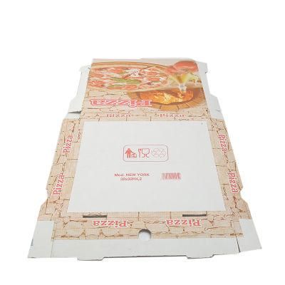 Food Grade Plain White Pizza Box for Restaurant