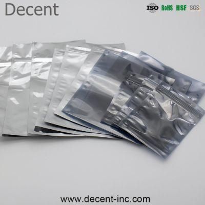 Custom Printed Plastic Mylar Antistatic ESD Shielding Bag Moistureproof Electromagnetic Anti Static Bags for Cable / PCB