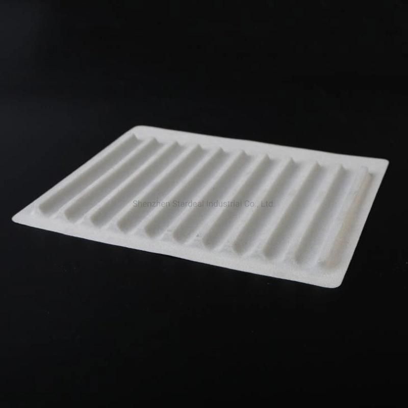 Thermoforming Custom Plastic Packaging Flocking Tray