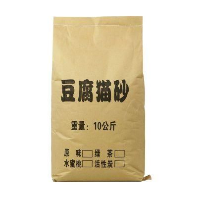 Factory Hot Selling Cheap Price Bag 20kg 25kg Cat Litter Packing Bag