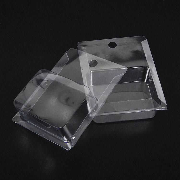 Clear Plastic Clamshell Blister Pet Sliding Card Packaging for Electronic Parts