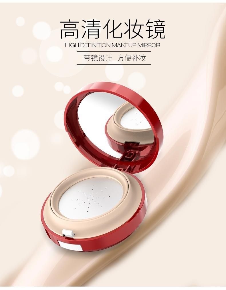 Qd08-Vdl New Design Cosmetic Makeup Air Cushion Case Luxury Plastic Empty White Liquid Cream Foundation Compact Case Have Stock