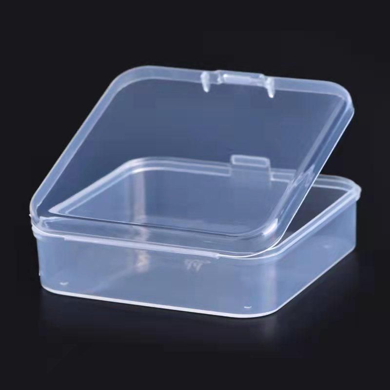 65*65*21mm Square Plastic Storage Box with Lid