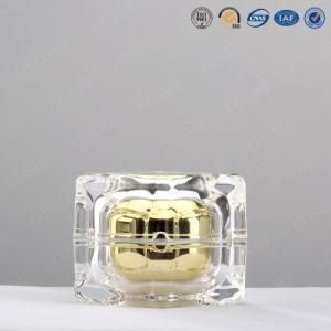 Square Cosmetic Empty Acrylic Cream Jar