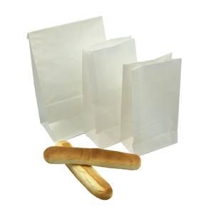 Wholesale Custom Printed Bakery Baguette Bread Biscuit Cookies Packaging Kraft Paper Bag