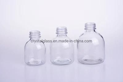 250ml 350ml 500ml Glass Beverage Bottle Large Capacity Carbonate Juice Cup Enzyme Glass Bottle with Stainless Steel Lid