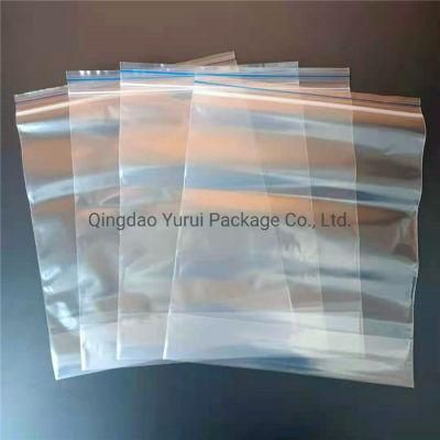 Factory Wholesale Reusable Transparent Ziplock Packaging Bag