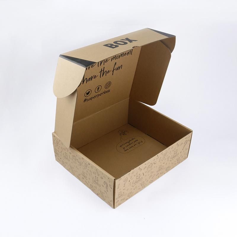 High Quality Famouse Brand Shoe Packaging Kraft Box