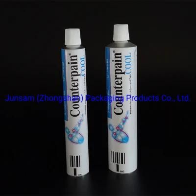 Round Cylindrical Plastic Lids on Hair Dying Packaging Aluminum Container