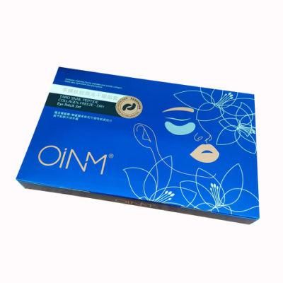 Wholesale Custom Logo Silver Paper Cardboard Luxury Reverse UV Process Perfume Packaging Box