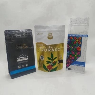 400g Coffee Packing Pouch with Valve and Zipper