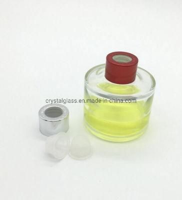 100ml Round Empty Clear Reed Diffuser Glass Bottle with Rattan Sticks