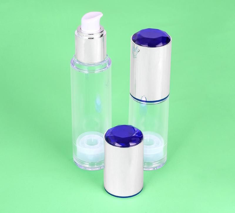 Hight Quality 30ml 50ml Cosmetic Transparent Plastic Pump Spray Airless Bottle