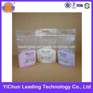 Ziplock Stand up Printing Custom Handle Window Packaging Bag