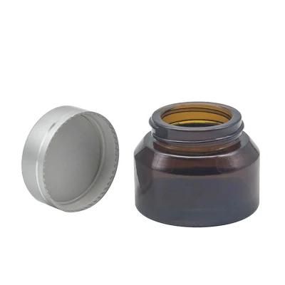 5g 10g 30g 50g Cosmetic Glass Jar Plastic Cream Jar with Cap