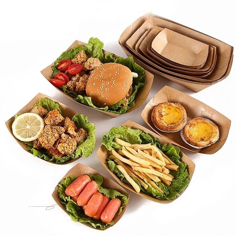 Custom China Wholesale Takeaway Packaging Box Food Fruit Salad Tray Snack Karton with Transparent Window