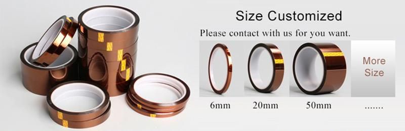 ESD High Temperature Masking Golden Kapton Tape for Electrical Insulation Polyimide Film Tapes