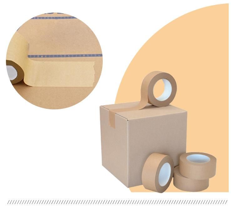 Eco-Friendly Water Activated Reinforced Gummed Tape of Shipping Cartons