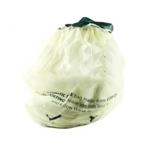 on Roll Hospital Use Biodegradable Medical Clinical Biohazard Waste Drawstring Biodegradable Bag