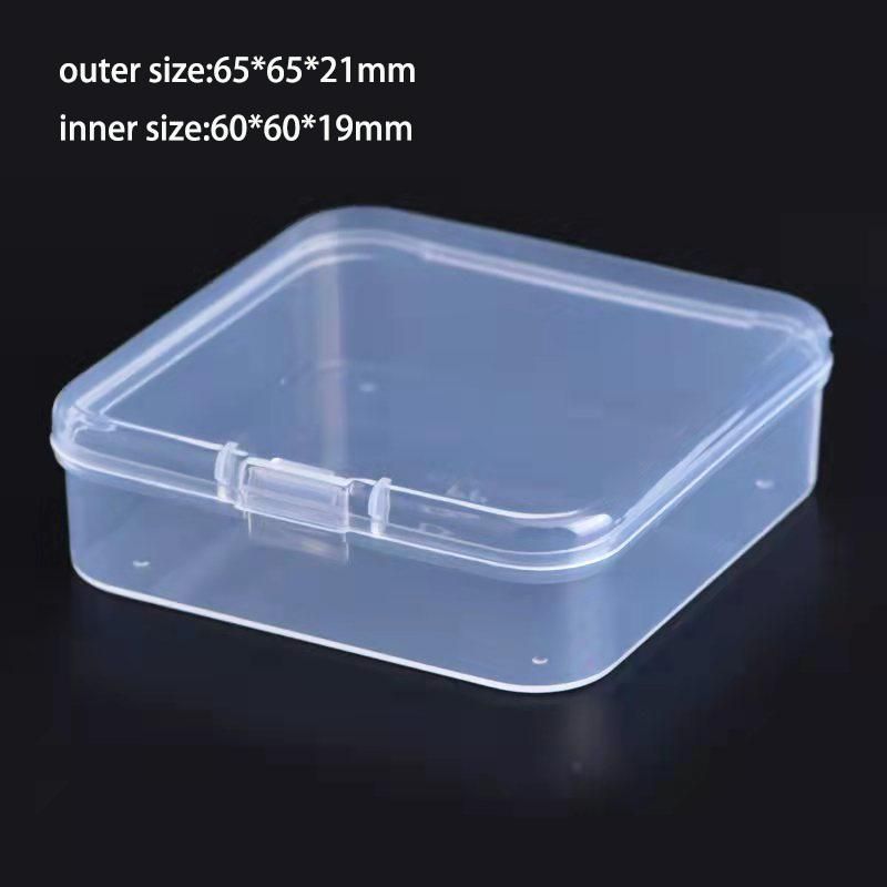 Square PP Clear Box with Lid Factory