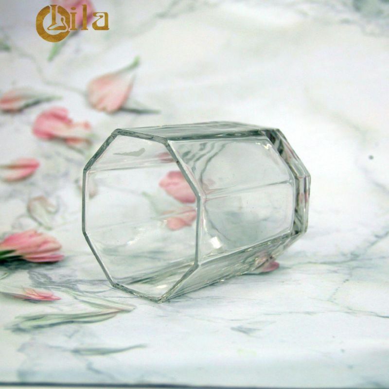 Wholesale China Modern Empty Clear Custom Candle Vessels Glass Candle Jar