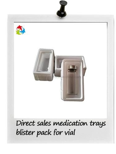 Customized White Medical Plastic Blister Tray