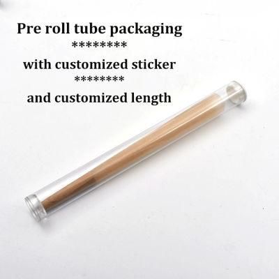 Single Pack Electronic Cigarette Plastic Tube