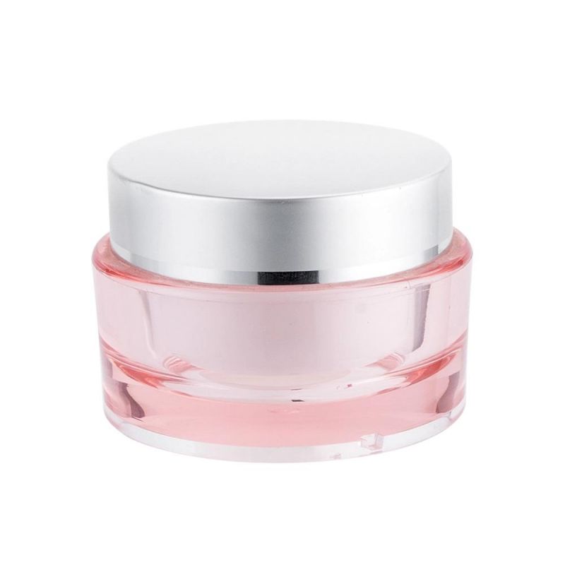 15ml 30ml 50ml Round Acrylic Cosmetic Cream Jar Skin Care Packaging