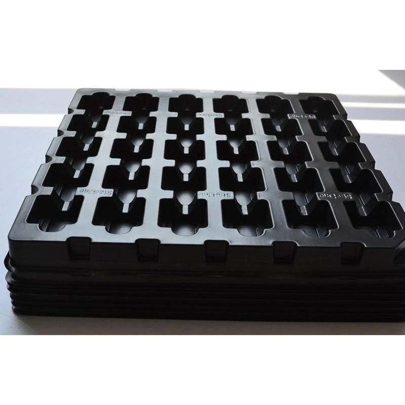 Customized Black Packaging PS Pet PVC Plastic Electronic Inner Blister Tray